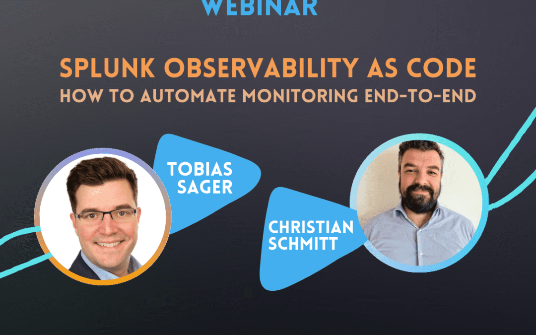 [Webinar] Splunk Observability As Code